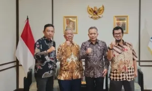 Ketua DPW dan DPD Tani Merdeka Indonesia Silaturahmi Dengan Wakil Menteri Koperasi RI