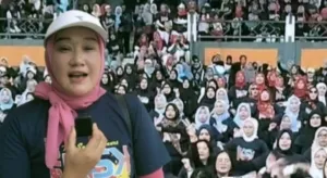 Ribuan Anggota Komunitas Senam Kuningan Padati GOR Ewangga