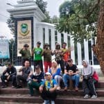 Di Breanding Tugu Perbatasan Kuningan-Cirebon Wilayah Cilimus Sambut Kedatangan Pemudik