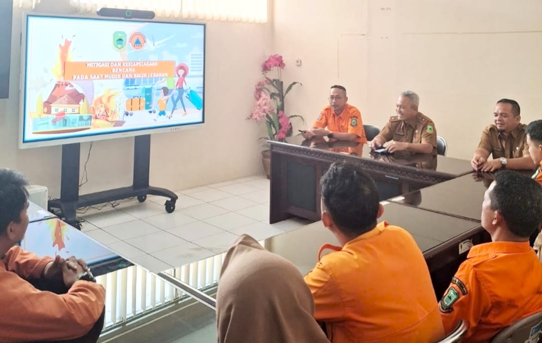 PJ SEKDA Kuningan Pimpin Rapat Mitigasi Dan Kesiapsiagaan Bencana dan Arus Mudik Lebaran