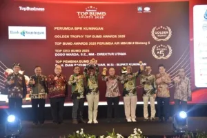 Bank Kuningan Borong 4 Penghargaan Bergengsi di TOP BUMD Awards 2025