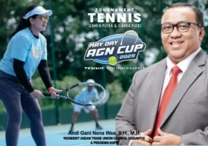 May Day Cup AGN Tennis Cup 2025 Siap Meriahkan Hari Buruh