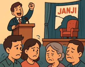 Dari Panggung Harapan ke Realita Yang Mengecewakan Sebagian Masyarakat