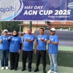 May Day AGN Tenis Cup 2025 Buktikan Sportivitas Adalah Wajah Lain Dari Solidaritas