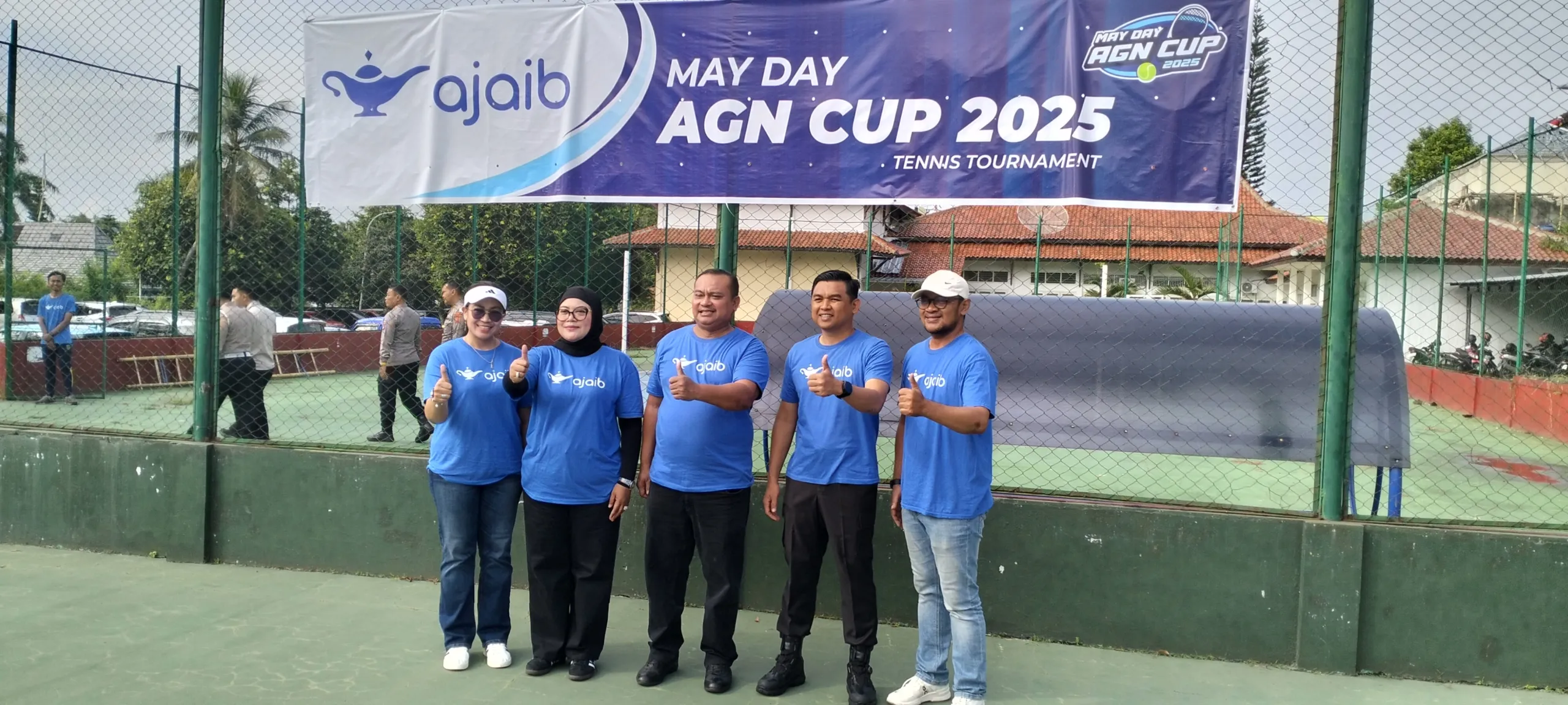 May Day AGN Tenis Cup 2025 Buktikan Sportivitas Adalah Wajah Lain Dari Solidaritas