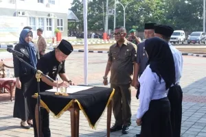 Loyalitas & Integritas Jadi Sorotan dalam Pelantikan 577 PPPK dan 3 CPNS di Kuningan