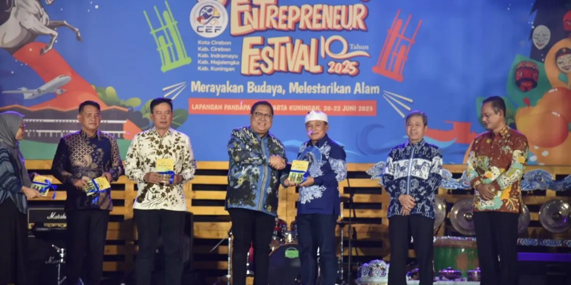 Kuningan Tuan Rumah CEF 2025, 130 UMKM Tampil dan Berjaya di Ajang Regional