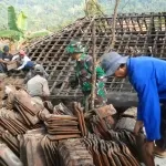 TNI AD dan Pemkab Kuningan Bangun Rumah Layak untuk Warga Sindangjawa Lewat Program Rutilahu