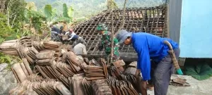 TNI AD dan Pemkab Kuningan Bangun Rumah Layak untuk Warga Sindangjawa Lewat Program Rutilahu