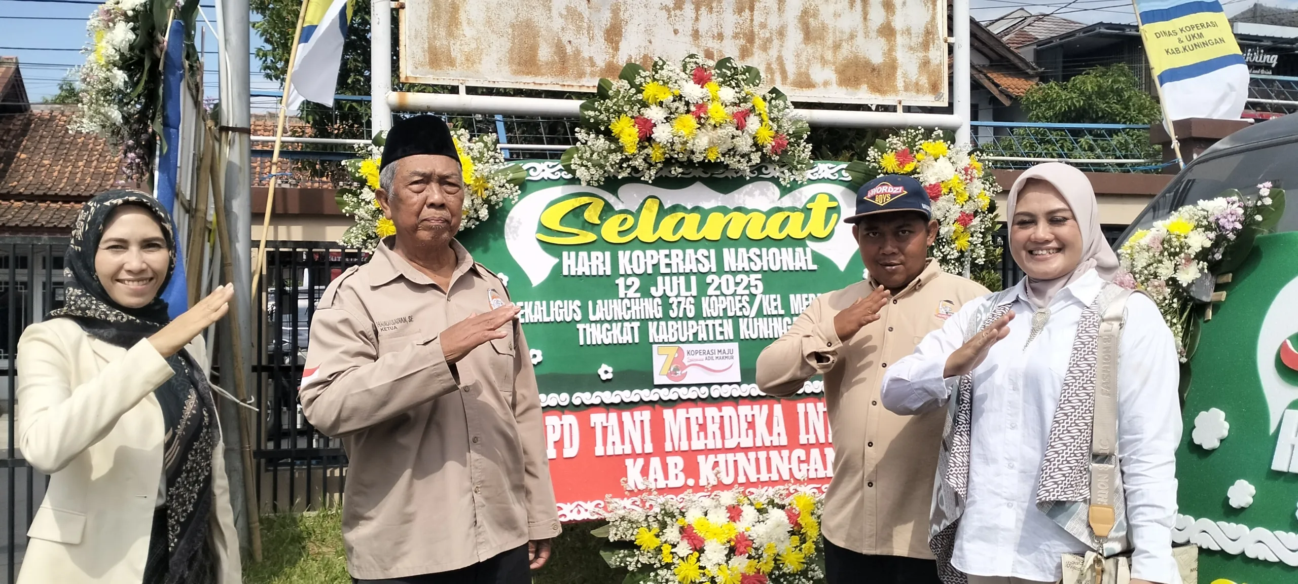 Tani Merdeka Indonesia Hadiri Hari Koperasi ke-78: Kawal Koperasi Desa Menuju Ketahanan Pangan