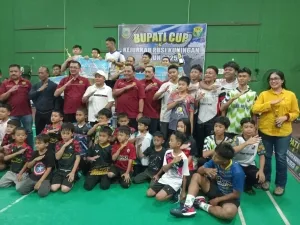 Foto Bersama Dengan Para Atlet