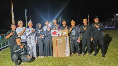 Juara Pertama Lomba Seni Ketangkasan Domba Garut