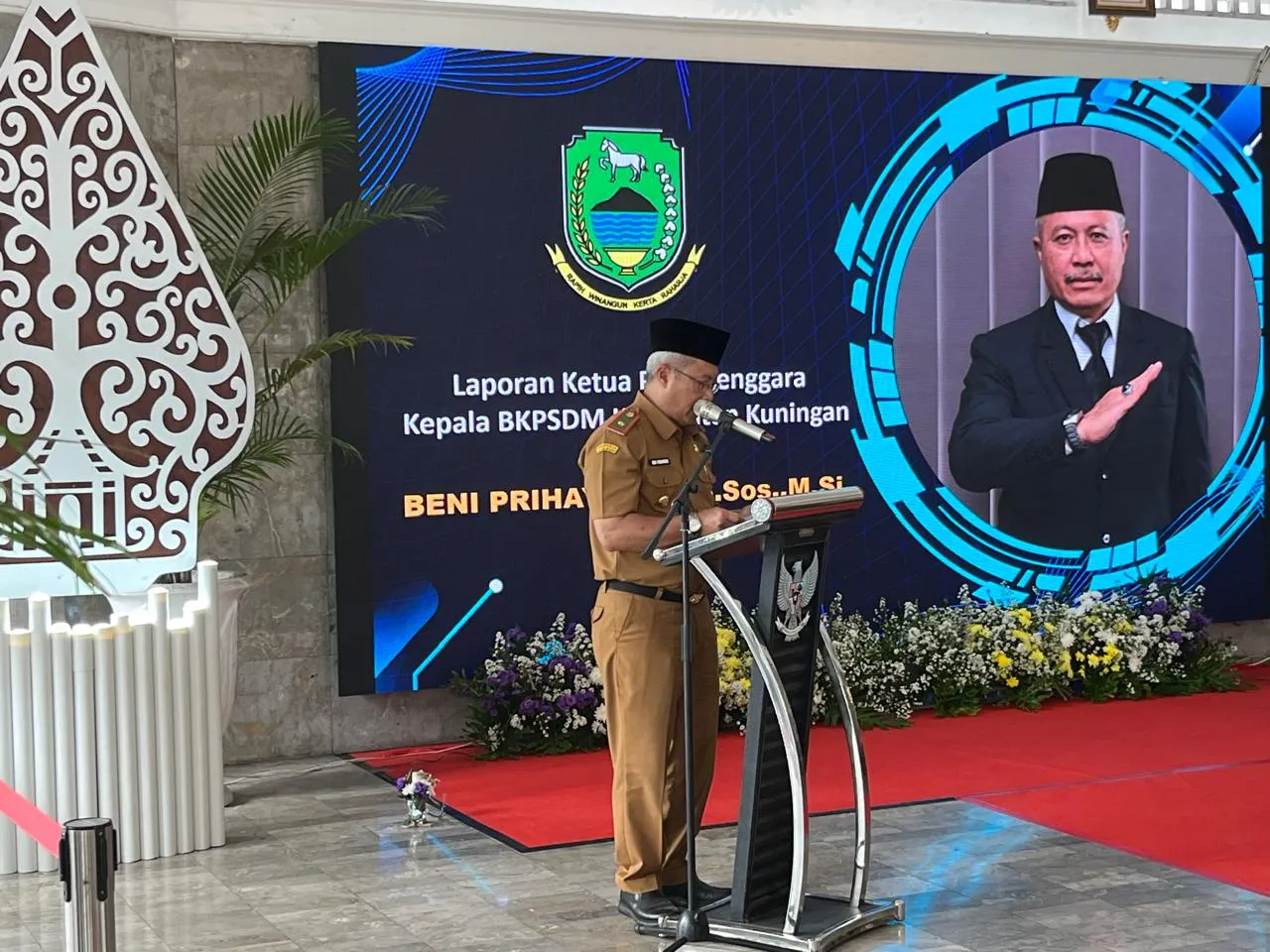 Kepala Bkpsdm Beni Prihayatno