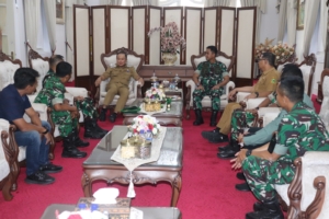 Kunjungan Dandim 0615 Kuningan Ke Pendipo