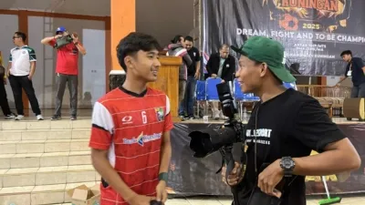 Nazib Dari Tim Futsal Samnsa Peraih Juara