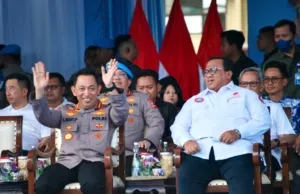 Penasehat Kapolri Andi Gani Bersama Kapolri