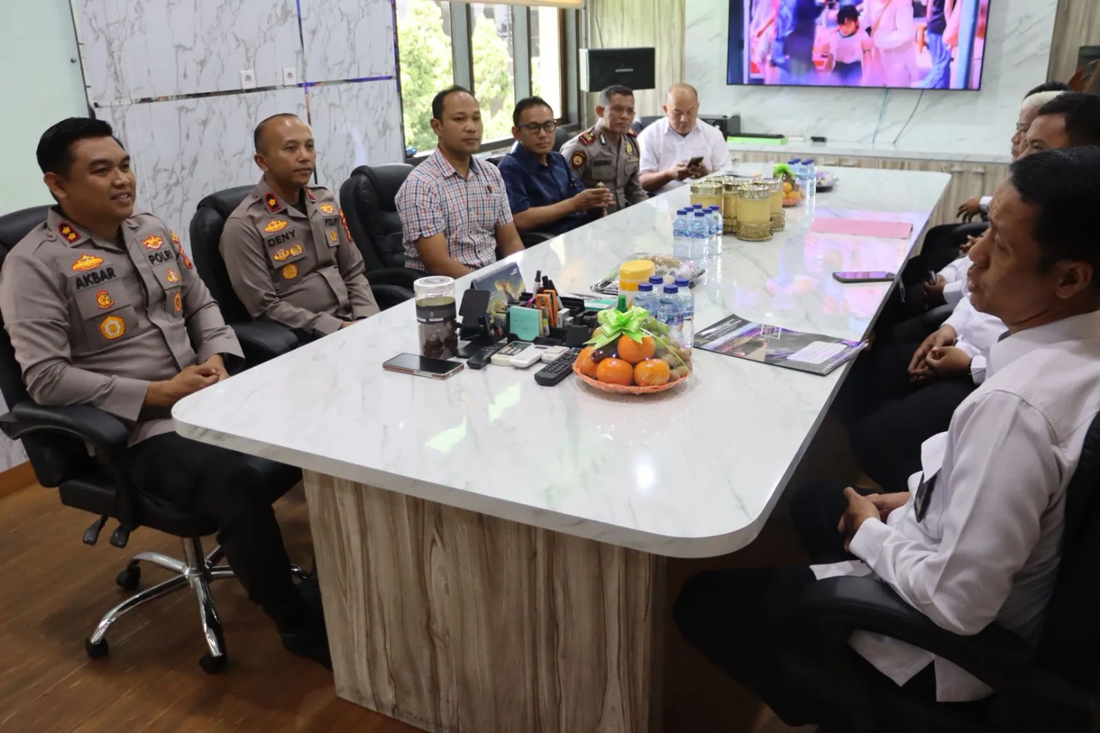 Sinergi Antara Kalapas Dan Kapolres Kuningan