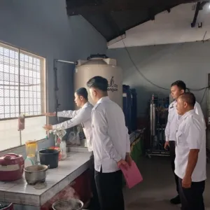Suasana Lokasi Dapur Dilapas