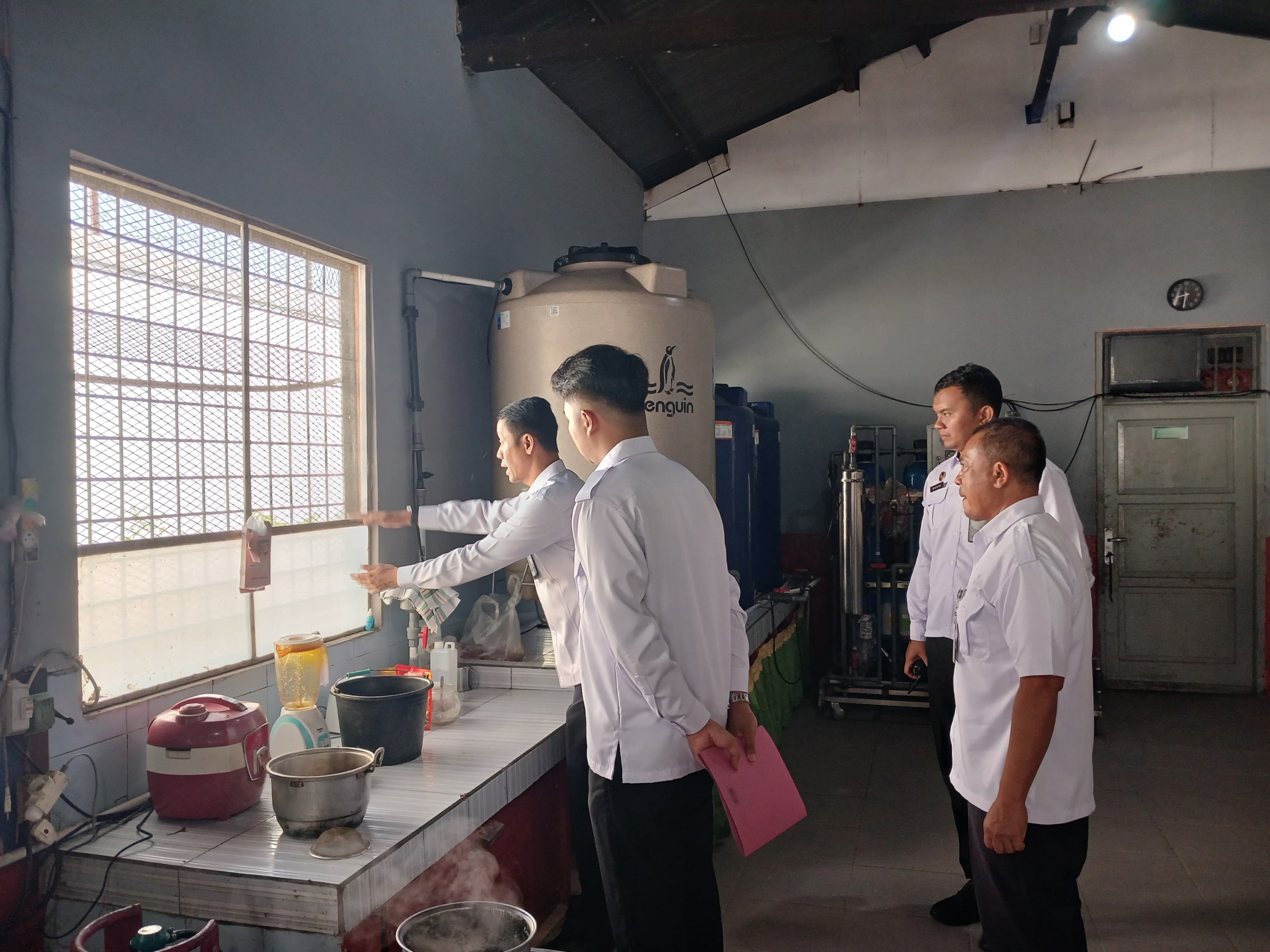 Suasana Lokasi Dapur Dilapas