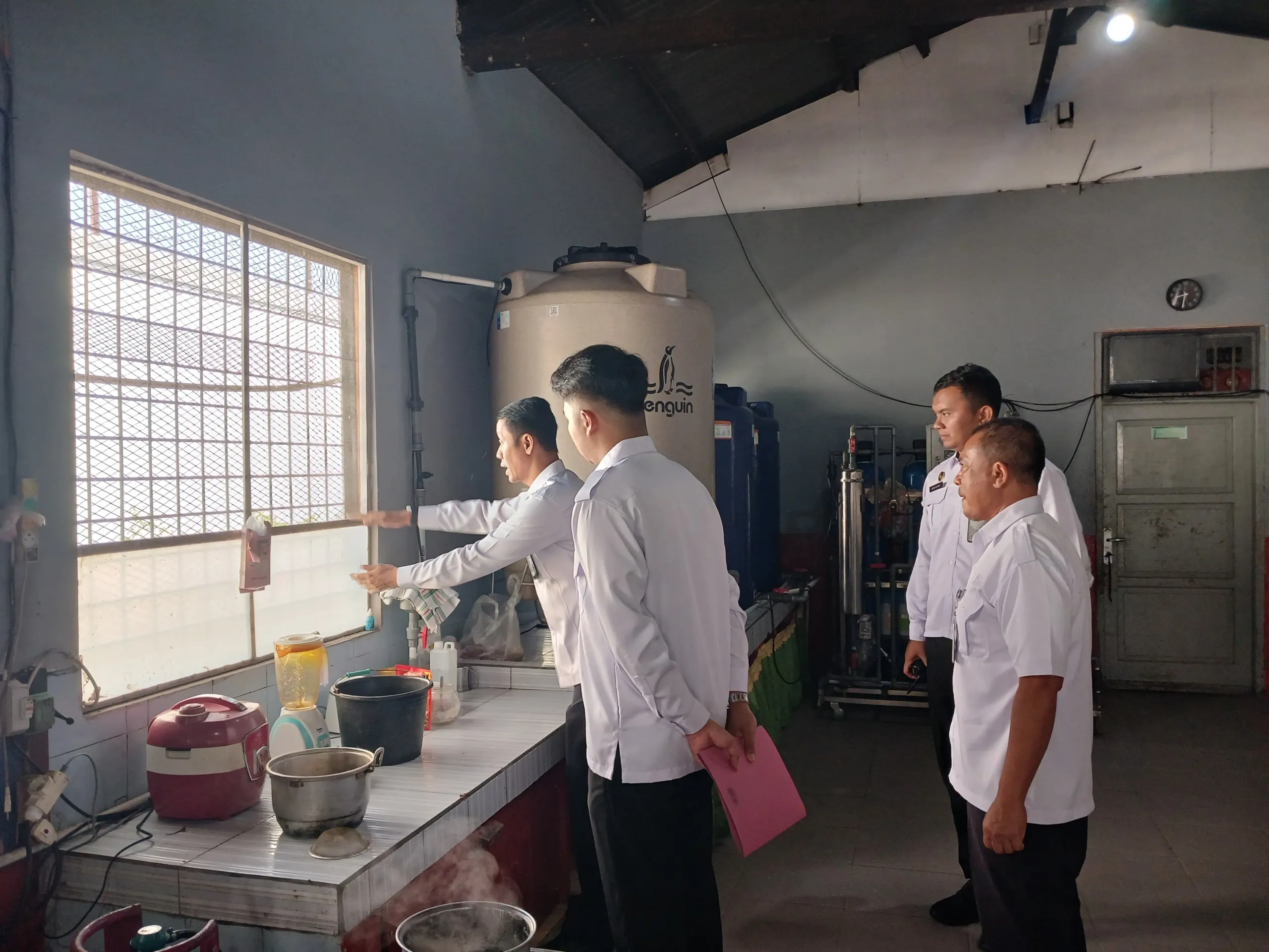 Suasana Lokasi Dapur Dilapas