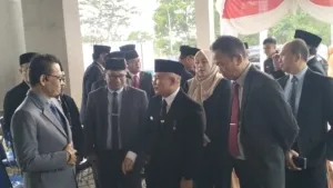 Bupati Kuningan Usai Melaksanakan Upacara