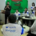 Dirut Pt Ajaib Juliana Saat Memberikan Sabutan