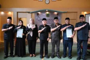 Foto Bersama Usai Acara Rotasi Kapus