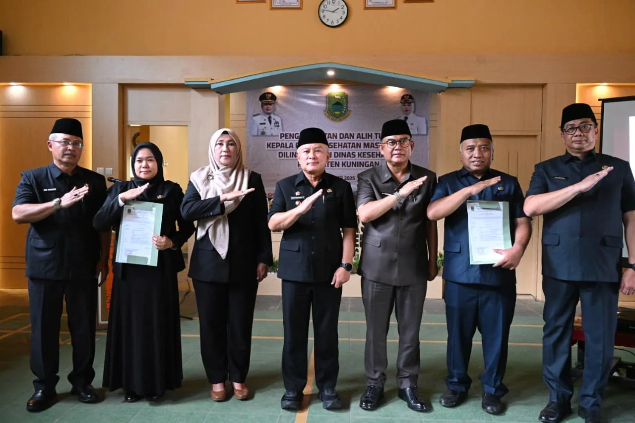 Foto Bersama Usai Acara Rotasi Kapus