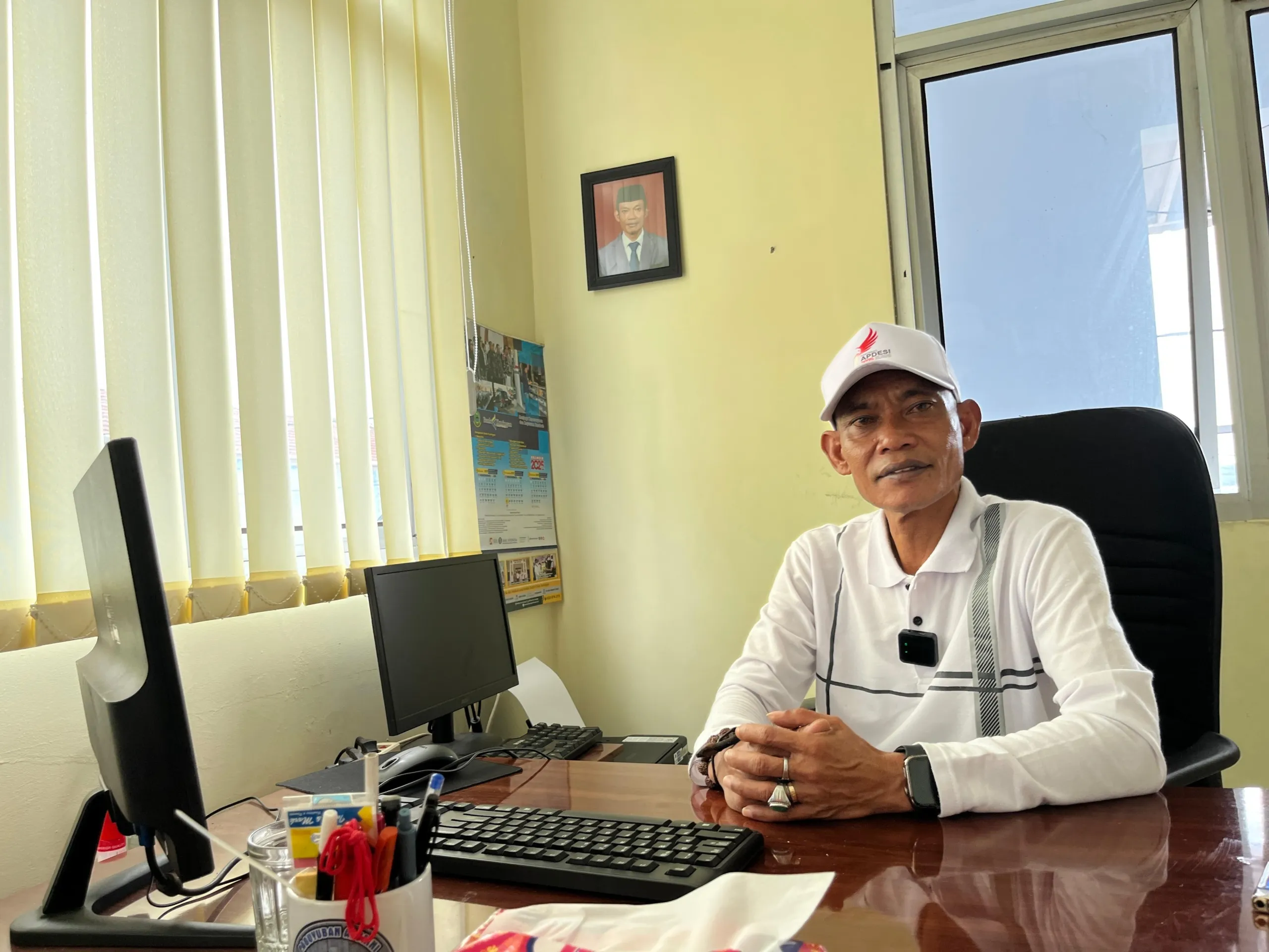 Kepala Desa Jagara Umar Hidayat