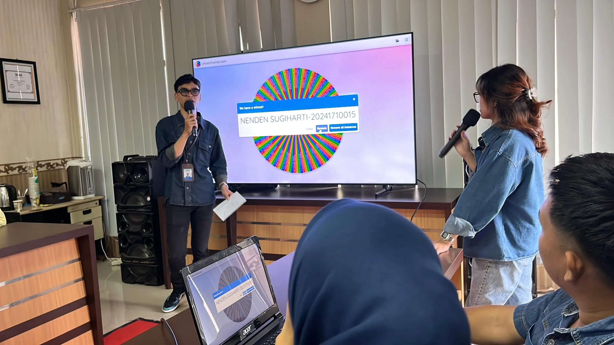 Pengumuman Pemenang Hadiah