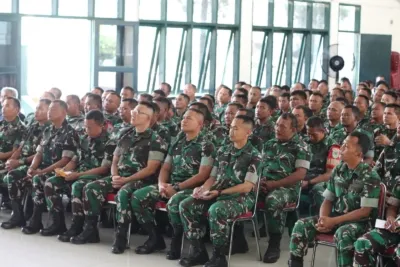 Saat Pengarahan Bersama Anggota Kodim
