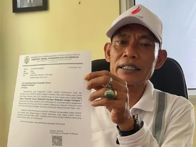 Surat Pemberitahuan Peraihan Juara Satu