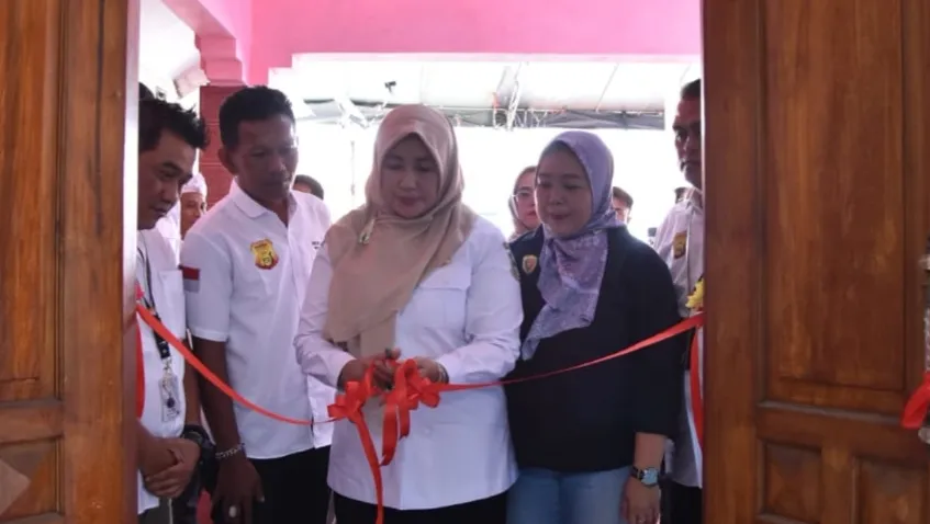 Wakil Bupati Kuningan Saat Peresmian Kantor Media