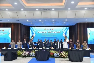 Acara Penjemputan Korban Tppo Di Bareskrim Polri