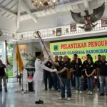 Arief Komara Se Saat Pelantikan