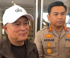 Bupati Dan Kapolres Kuningan Saat Konprensi Pers