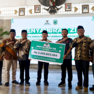 Bupati Kuningan Dan Jajaran Baznas Kuningan