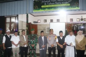 Foto Bersama Usai Monitoring Malam Perayaan Natal