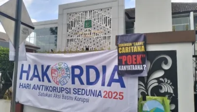 Hari Anti Korupsi Diwarnai Demo