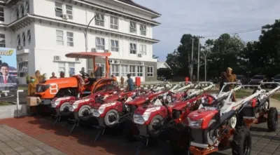 Pemkab Kuningan Mendapat Bantuan Alsintan