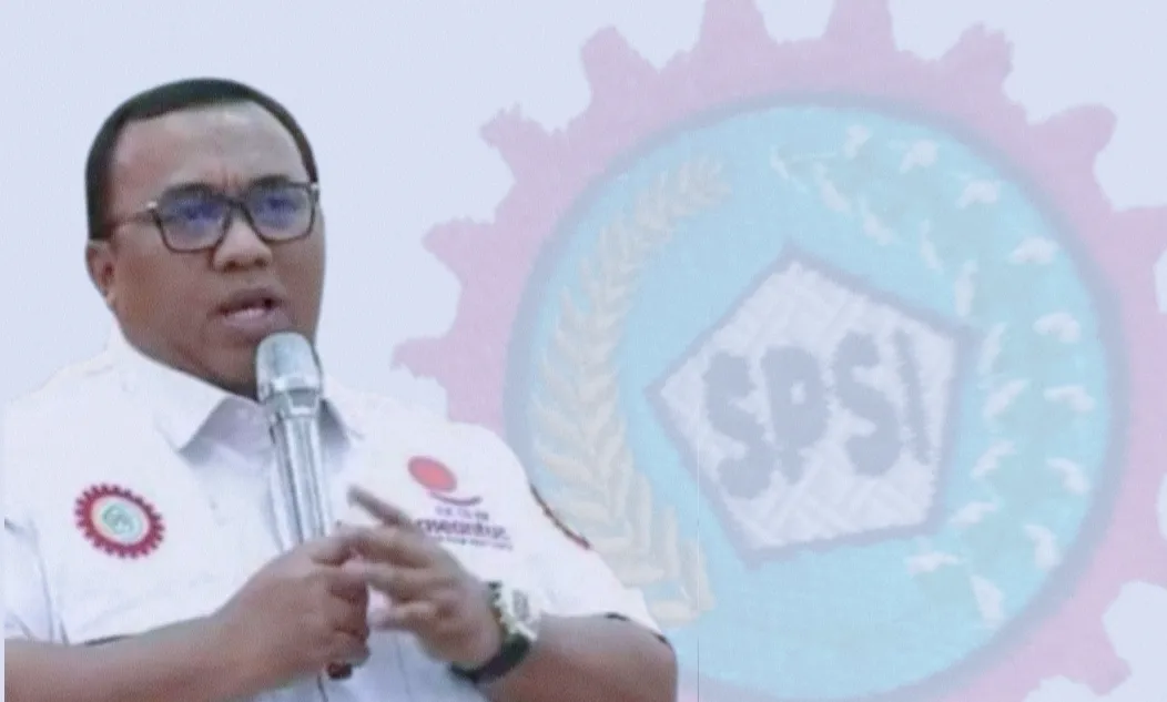 Presiden Buruh Kspsi Andi Gani Nena Wea Sh.mh