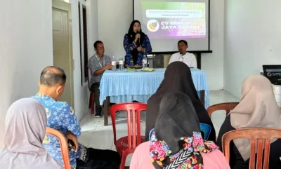 Wabub Tuti Saat Memberikan Pemaparan Di Cogadung