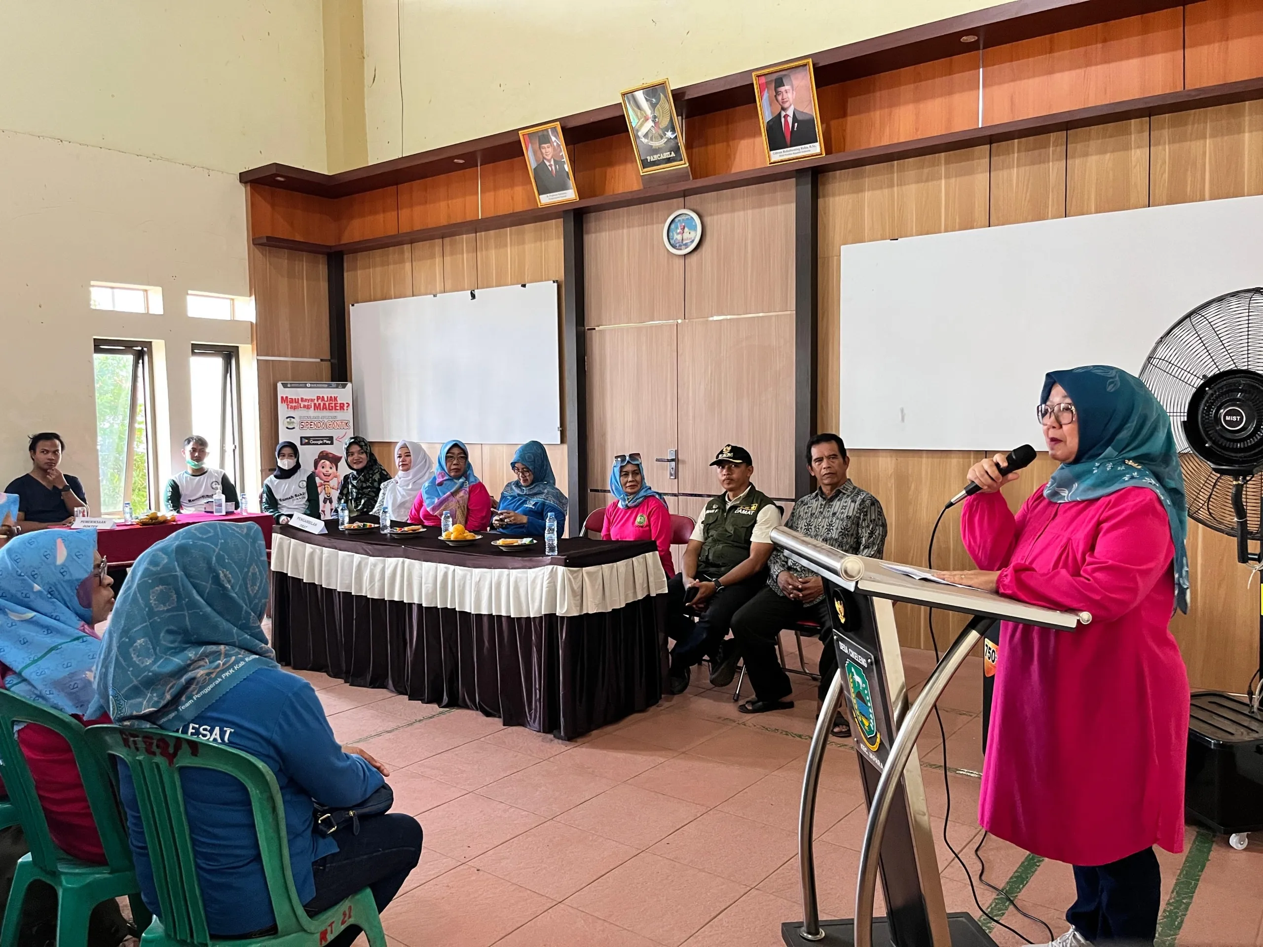 Yati U. Kusmana Saat Memberikan Sambutan