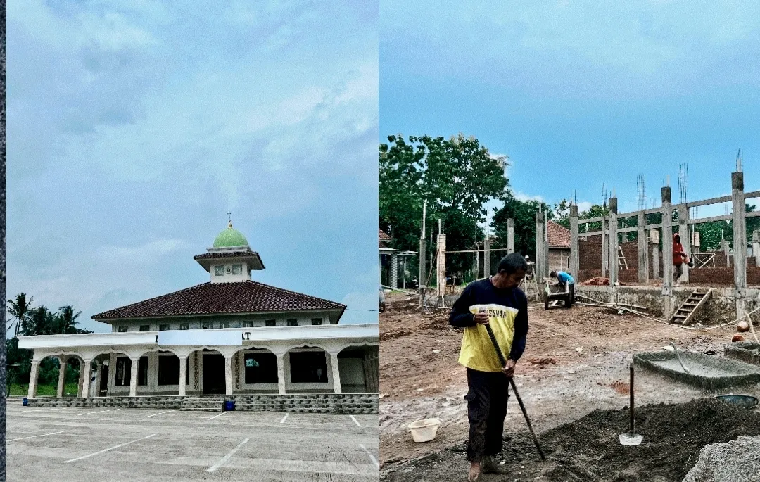 Pembangunan Mesjid Edi Suhaedi Nanggela