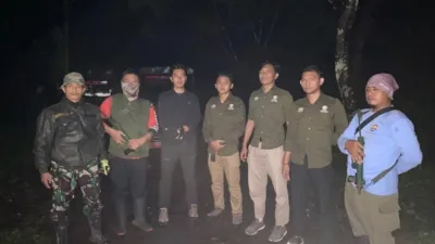 Tim Gabungan Usai Penangkapan