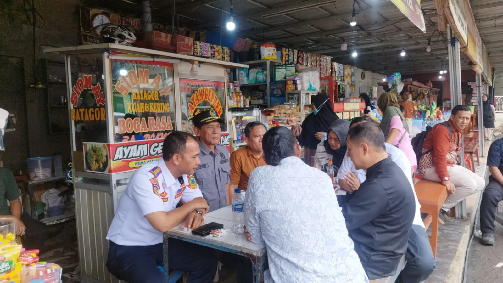 Usai Kunjungan Dilahan Parkir