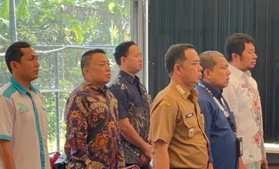 Jajaran Bank Kuningan Saat Hadiri Pelantikan