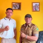 Kabid Olah Raga Siswoyo Bersama Fude Atlit Boxsing