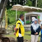 Wabub Tuti Saat Meninjau Lokasi