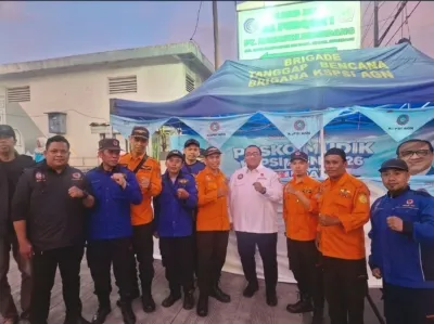 Andi Gani Bersama Pasukan Brigade Kspsi